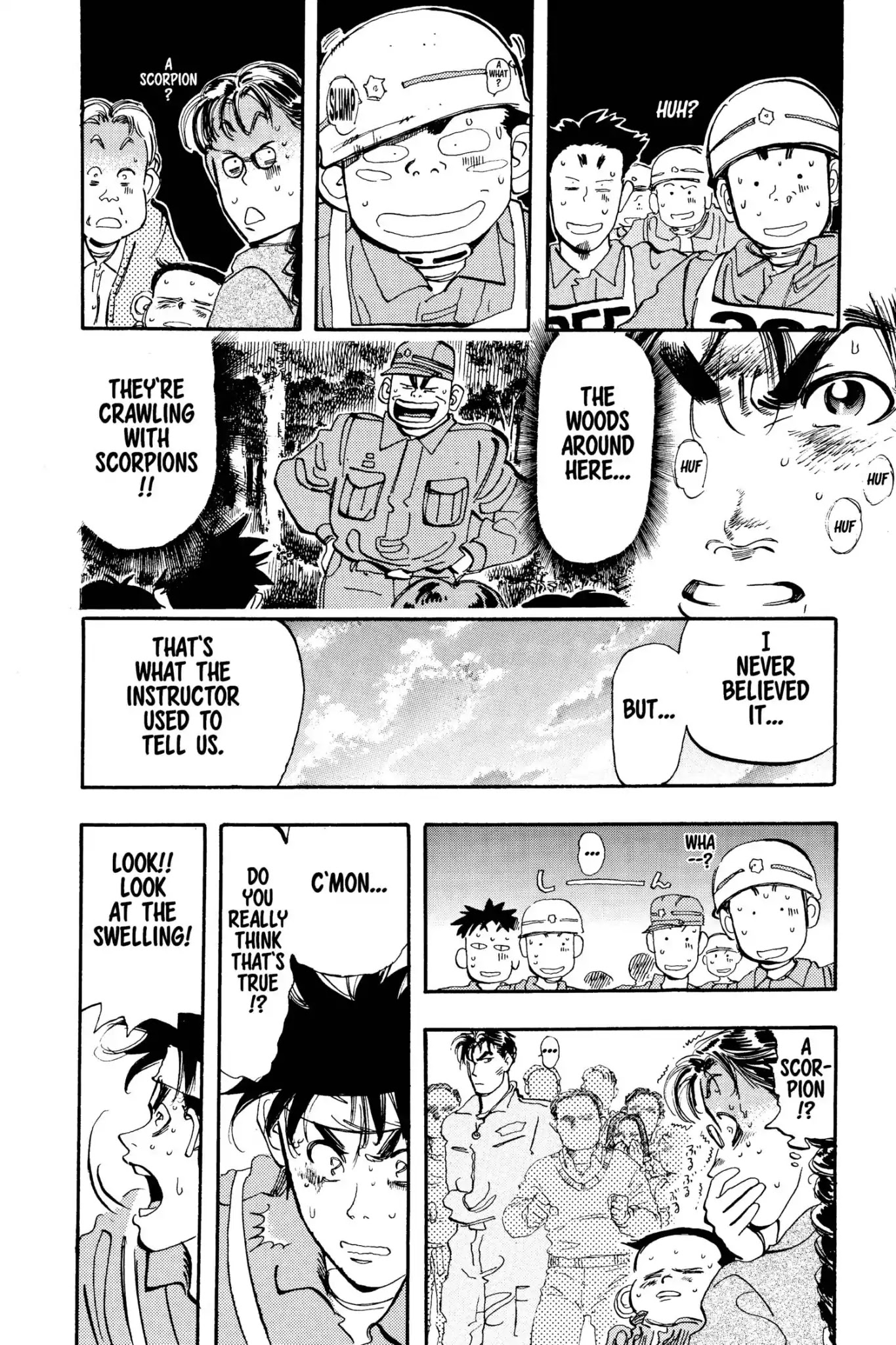 Megumi no Daigo Chapter 4.6 page 12 - Vol.4 Report #6: The Boy in the Forest