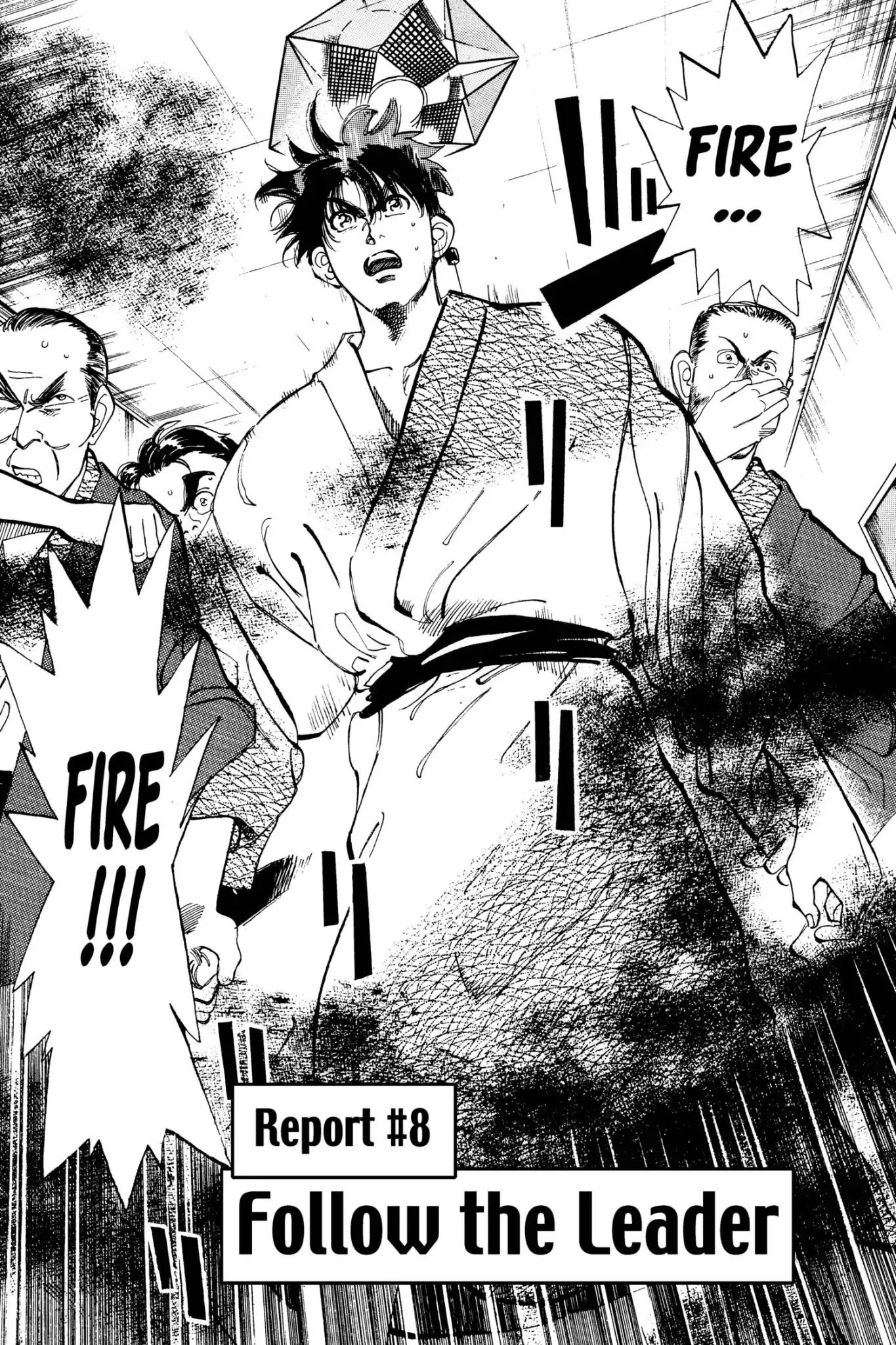 Megumi no Daigo Chapter 4.8 page 1 - Vol.4 Report #8: Follow the Leader