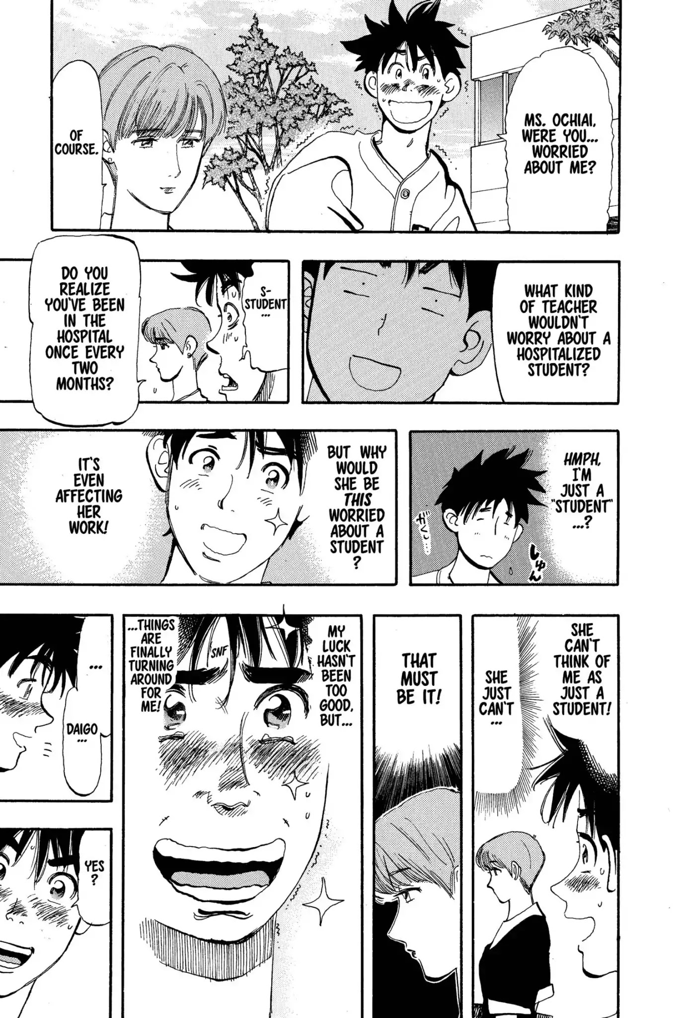 Megumi no Daigo Chapter 5.3 page 11 - Vol.5 Report #3: Troublesome Hero