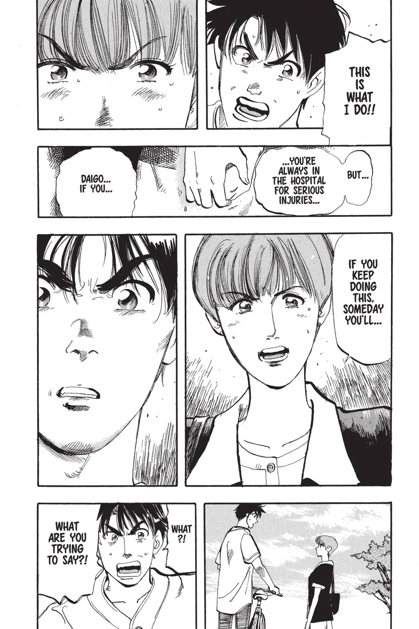 Megumi no Daigo Chapter 5.3 page 14 - Vol.5 Report #3: Troublesome Hero