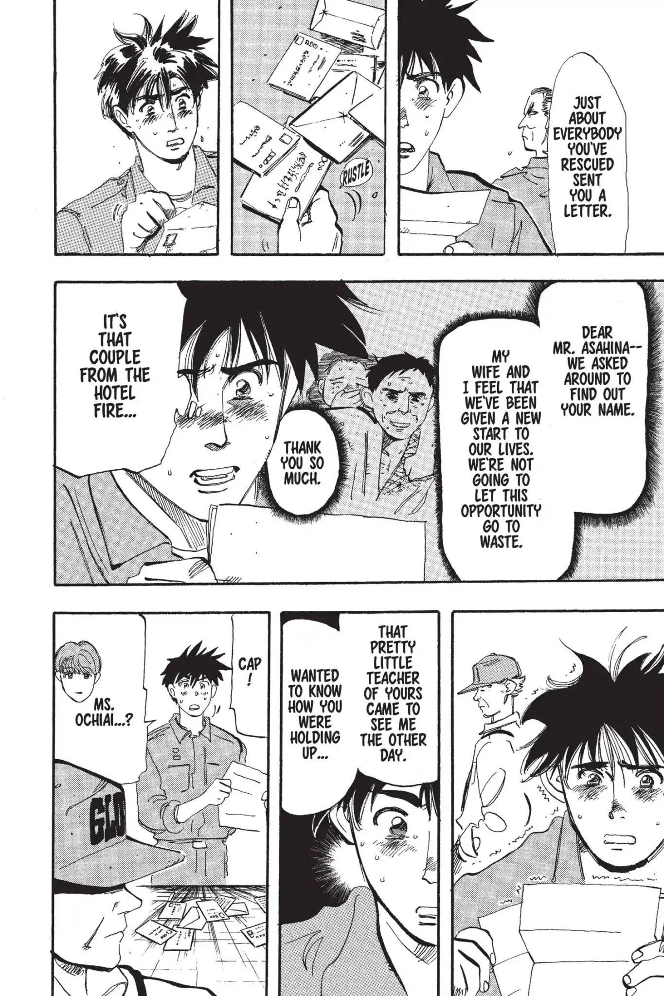 Megumi no Daigo Chapter 5.5 page 14 - Vol.5 Report #5: Come Back Alive