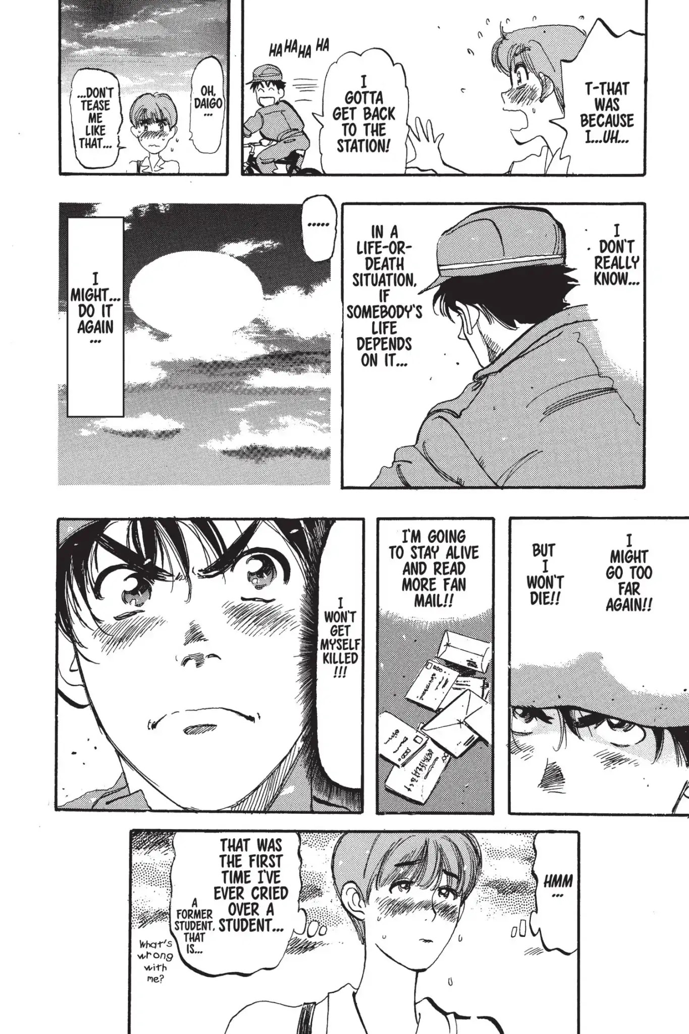 Megumi no Daigo Chapter 5.5 page 20 - Vol.5 Report #5: Come Back Alive