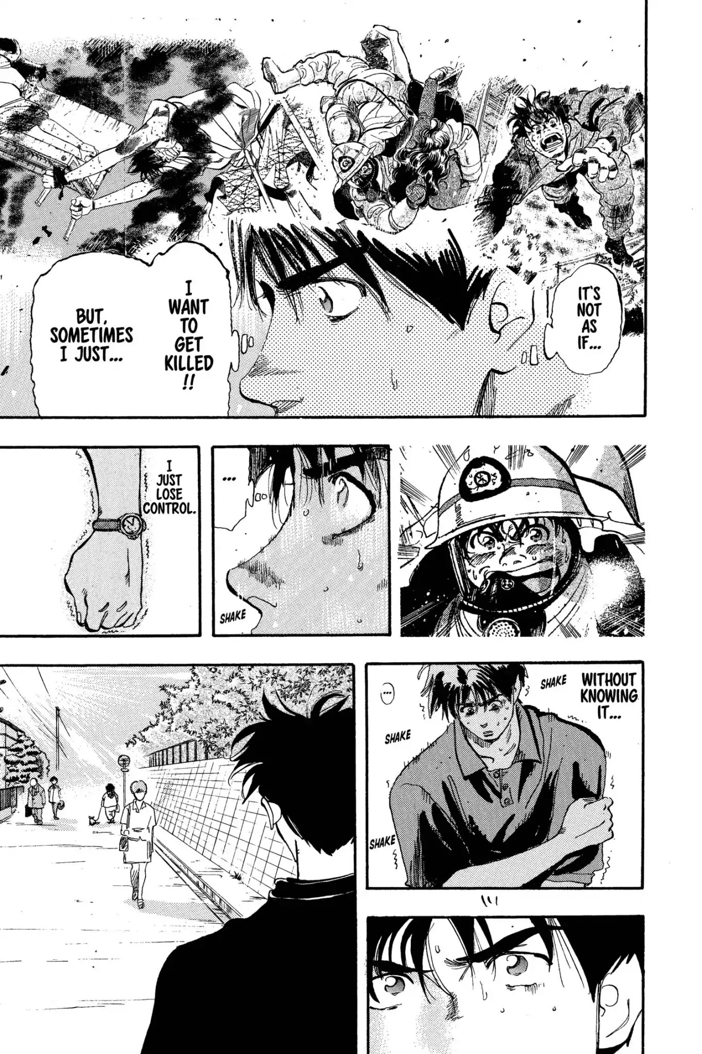 Megumi no Daigo Chapter 5.5 page 9 - Vol.5 Report #5: Come Back Alive
