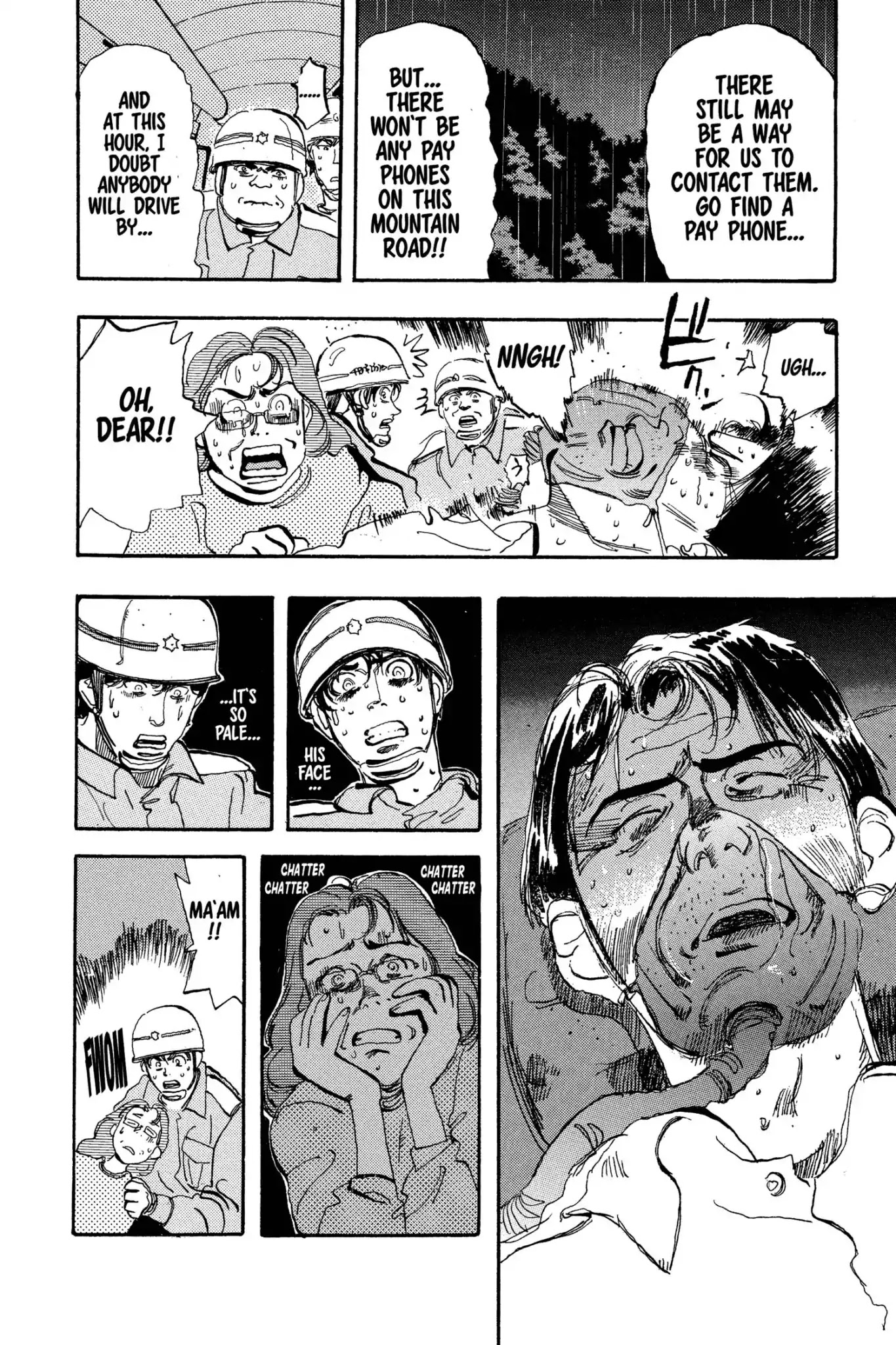 Megumi no Daigo Chapter 5.7 page 16 - Vol.5 Report #7: Through the Mountains