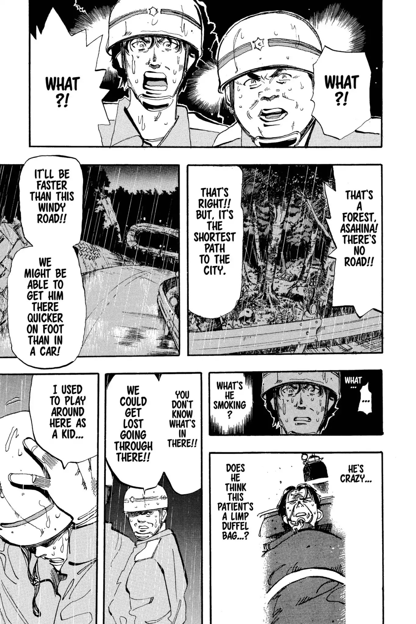Megumi no Daigo Chapter 5.8 page 7 - Vol.5 Report #8: Lights in the Distance