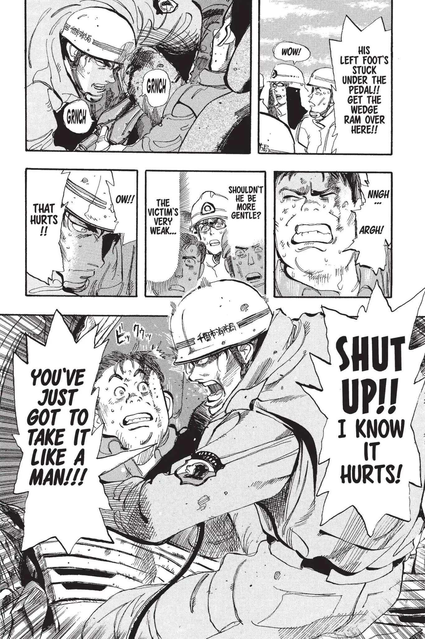 Megumi no Daigo Chapter 6.1 page 14 - Vol.6 Report #1: The Special Rescue Unit