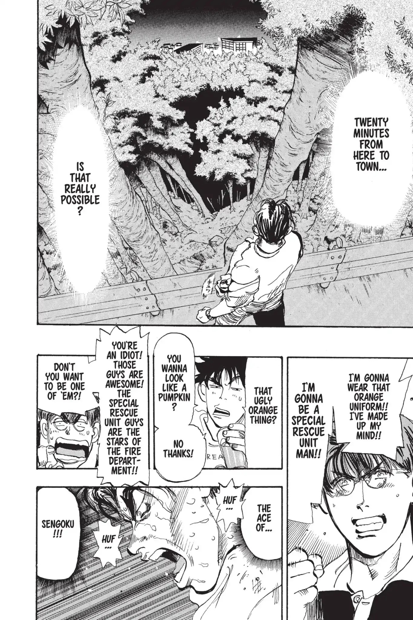 Megumi no Daigo Chapter 6.1 page 24 - Vol.6 Report #1: The Special Rescue Unit