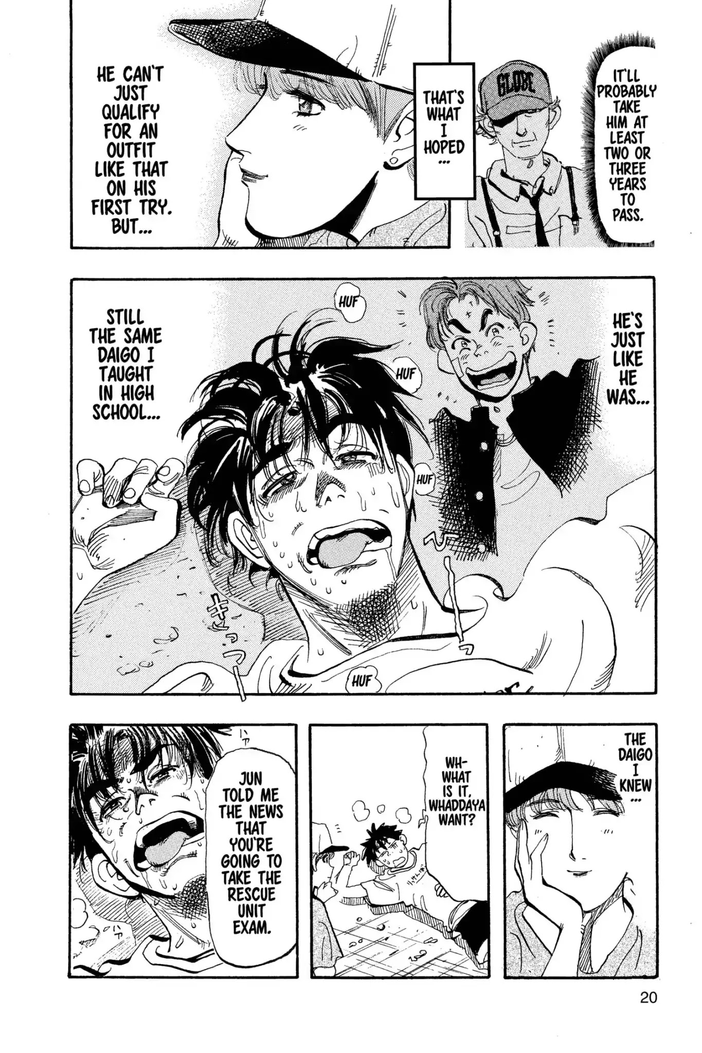 Megumi no Daigo Chapter 7.1 page 22 - Vol.7 Report #1: The Towering Obstacle