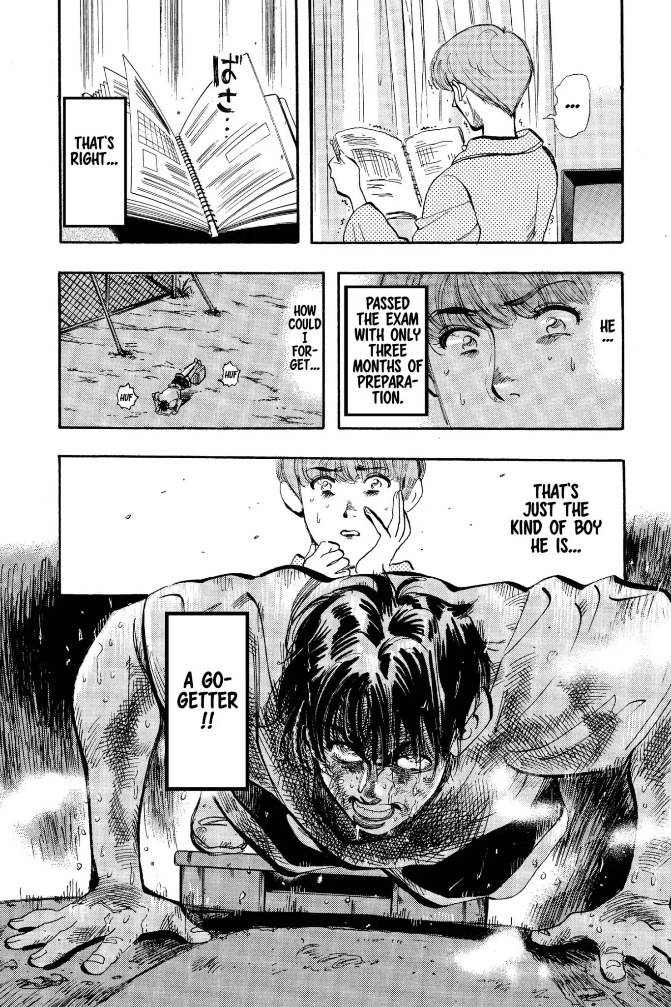 Megumi no Daigo Chapter 7.1 page 26 - Vol.7 Report #1: The Towering Obstacle