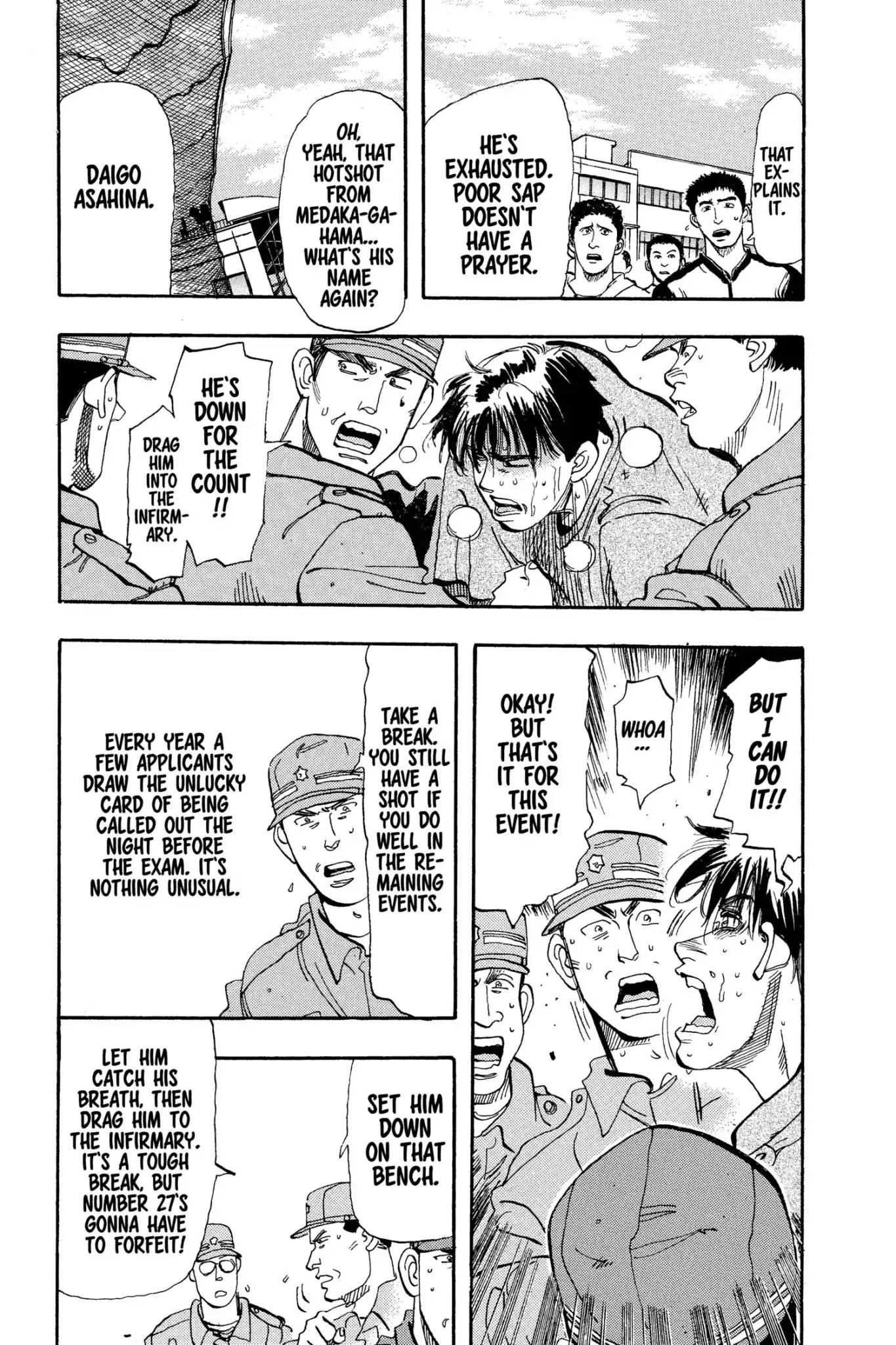Megumi no Daigo Chapter 8.1 page 9 - Vol.8 Report #1: On the Edge