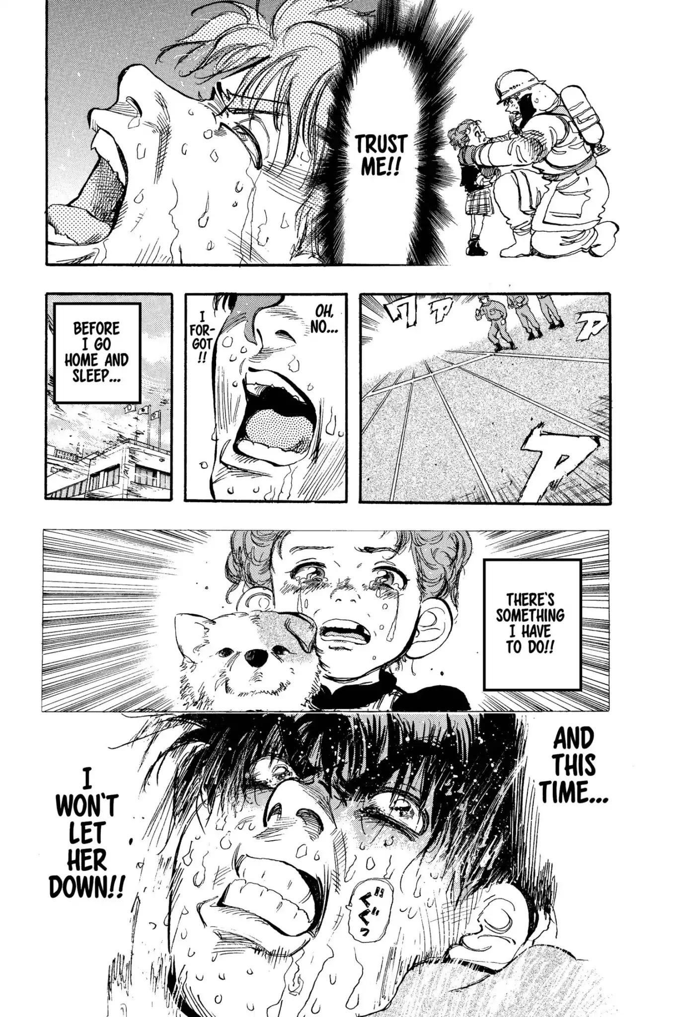 Megumi no Daigo Chapter 8.6 page 13 - Vol.8 Report #6: The Fire Inside