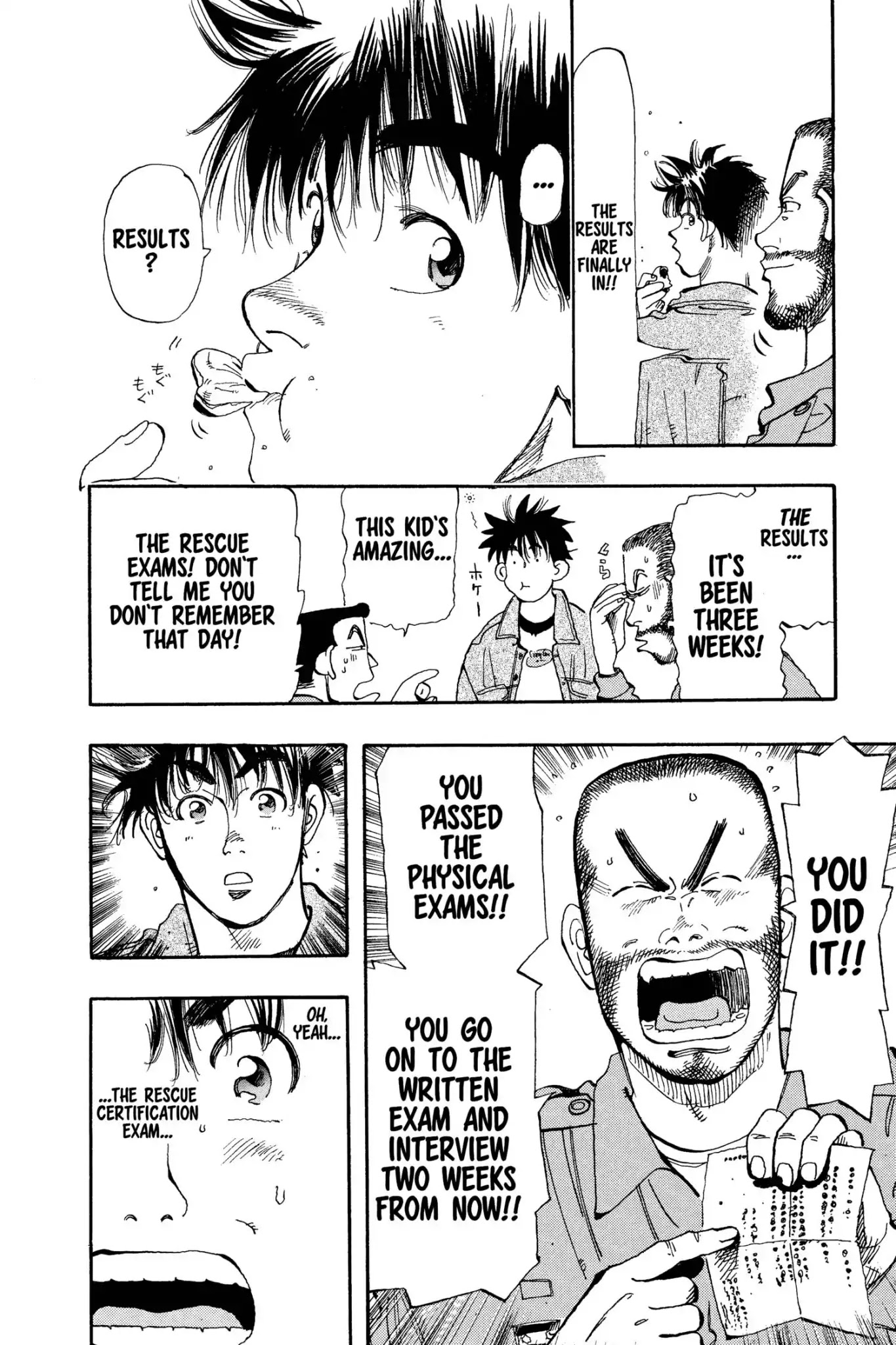 Megumi no Daigo Chapter 8.8 page 4 - Vol.8 Report #8: Call of Danger