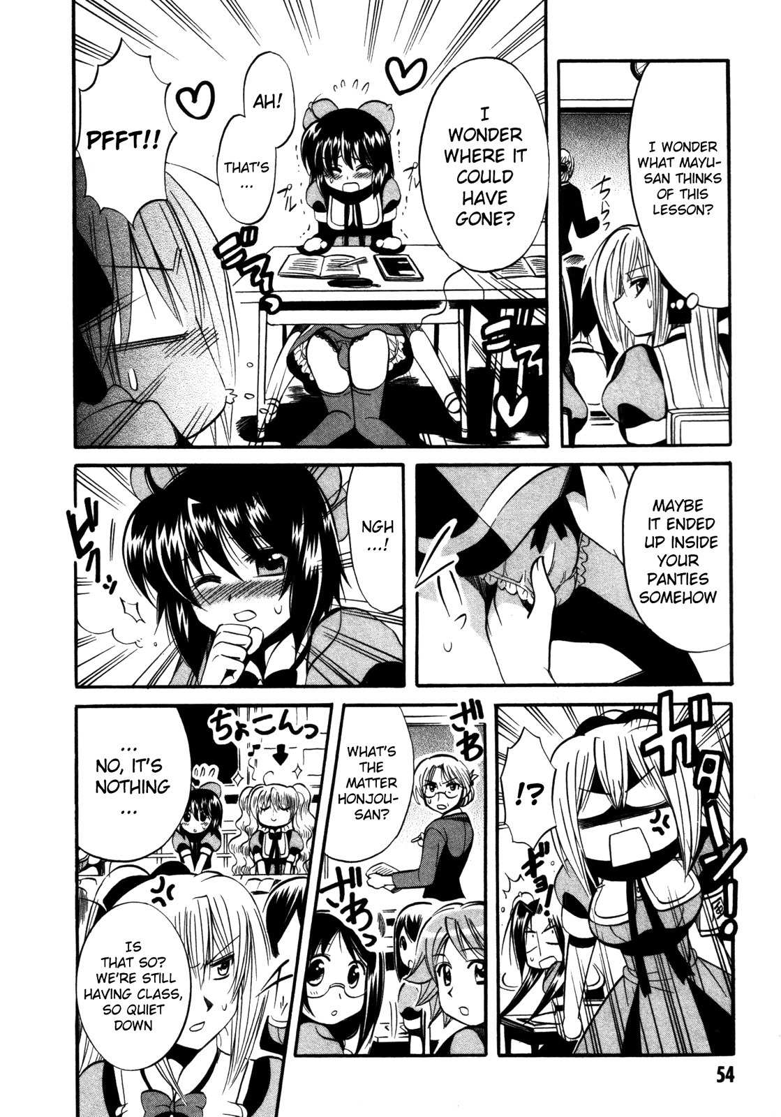 Mei no Naisho Chapter 14 page 10 - Chapter 14: Mei, Mayu, And The After-School Secret