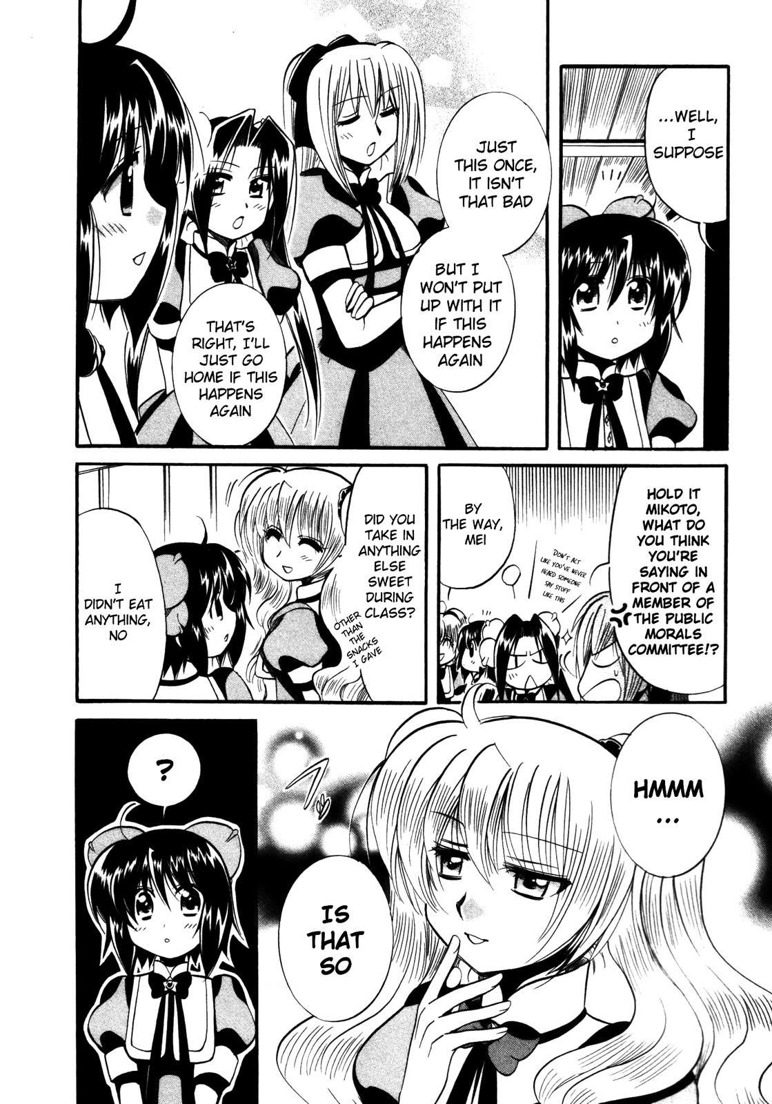 Mei no Naisho Chapter 14 page 16 - Chapter 14: Mei, Mayu, And The After-School Secret