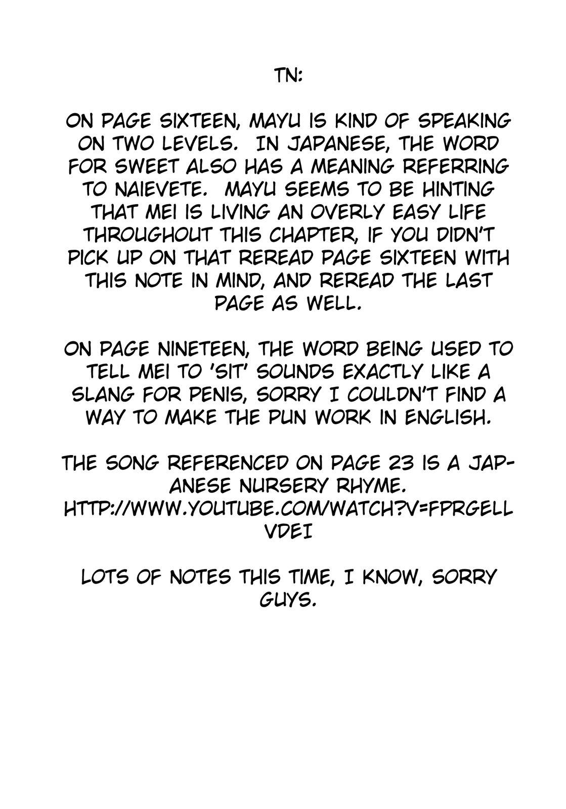 Mei no Naisho Chapter 14 page 26 - Chapter 14: Mei, Mayu, And The After-School Secret