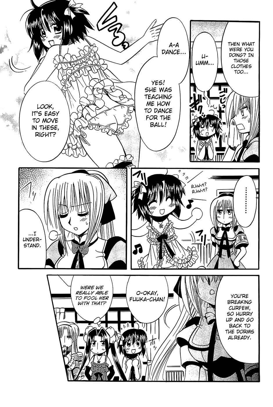 Mei no Naisho Chapter 16 page 13 - Chapter 16: Mei and Fuuka and the Secret Ball