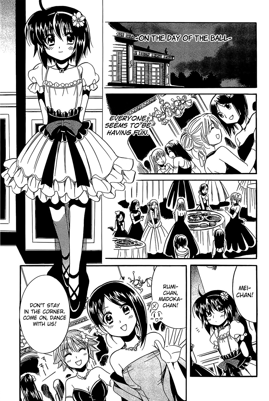 Mei no Naisho Chapter 16 page 19 - Chapter 16: Mei and Fuuka and the Secret Ball