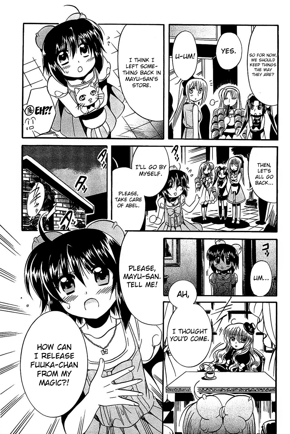 Mei no Naisho Chapter 17 page 15 - Chapter 17: Fuuka and Kisses and Mei's Secret
