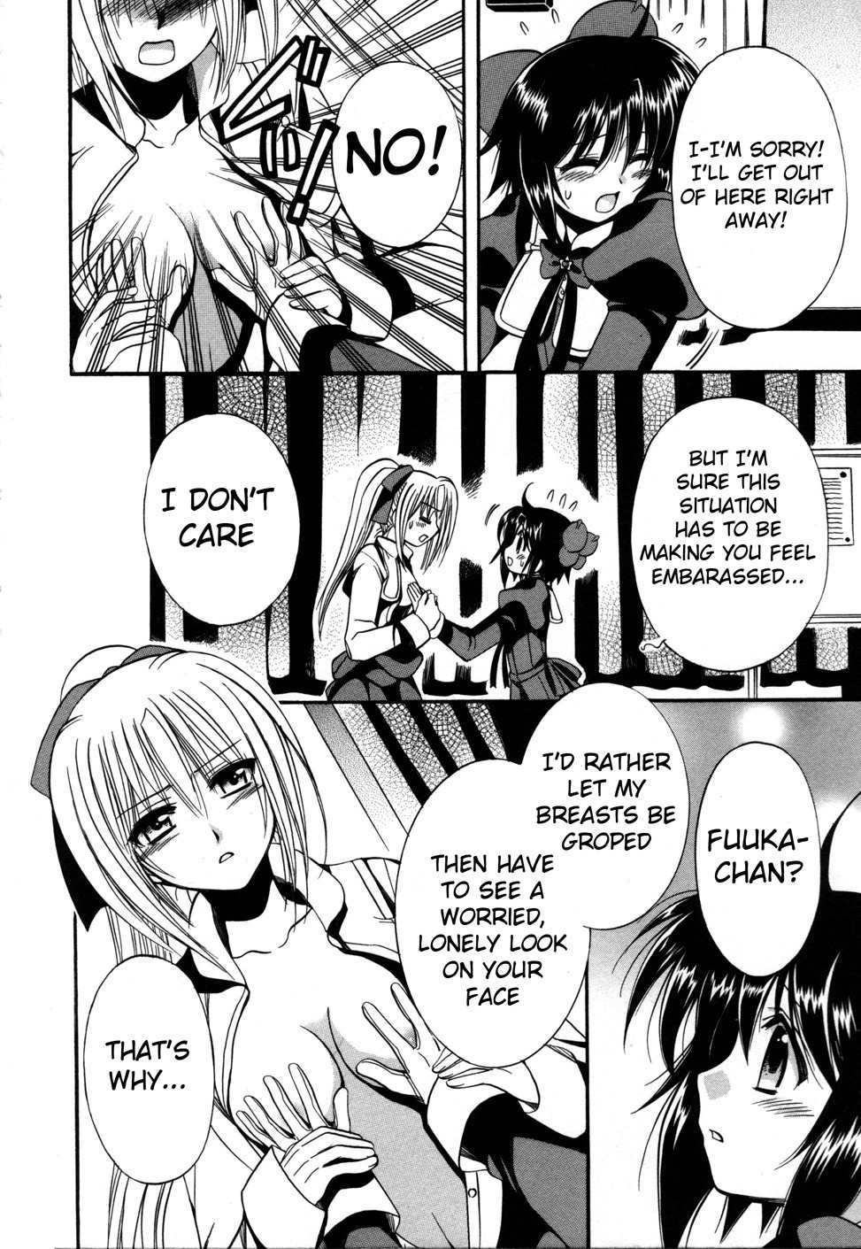 Mei no Naisho Chapter 6 page 24 - Chapter 6: Mei, Gloves, And The Secret Of Breasts