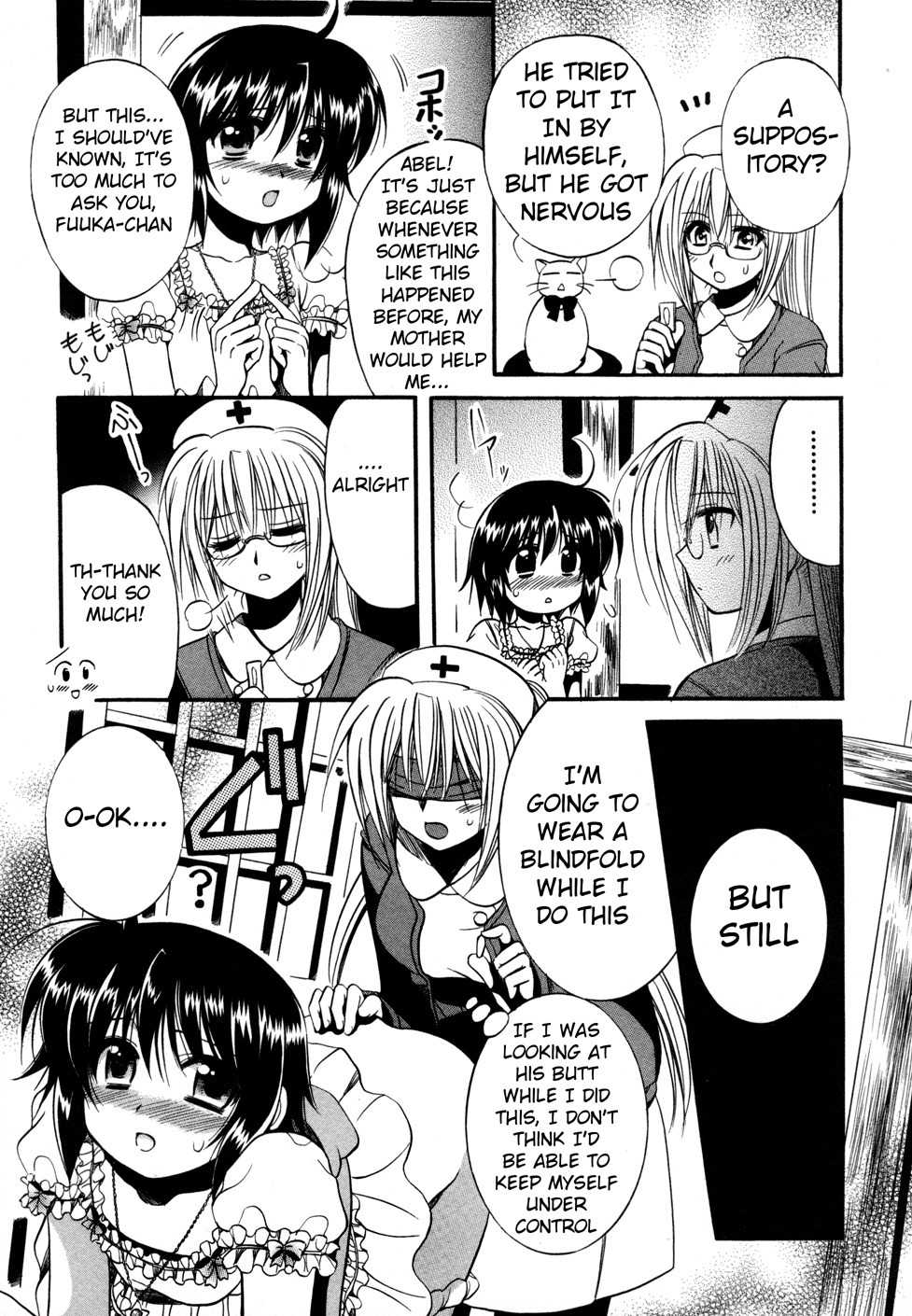 Mei no Naisho Chapter 8 page 10 - Chapter 8: Mei, Colds, And The Secret Double Nursing