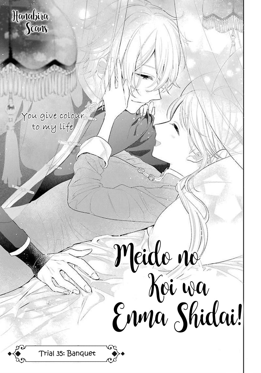 Meido no Koi wa Enma Shidai Chapter 35 page 2 - Chapter 35: Banquet