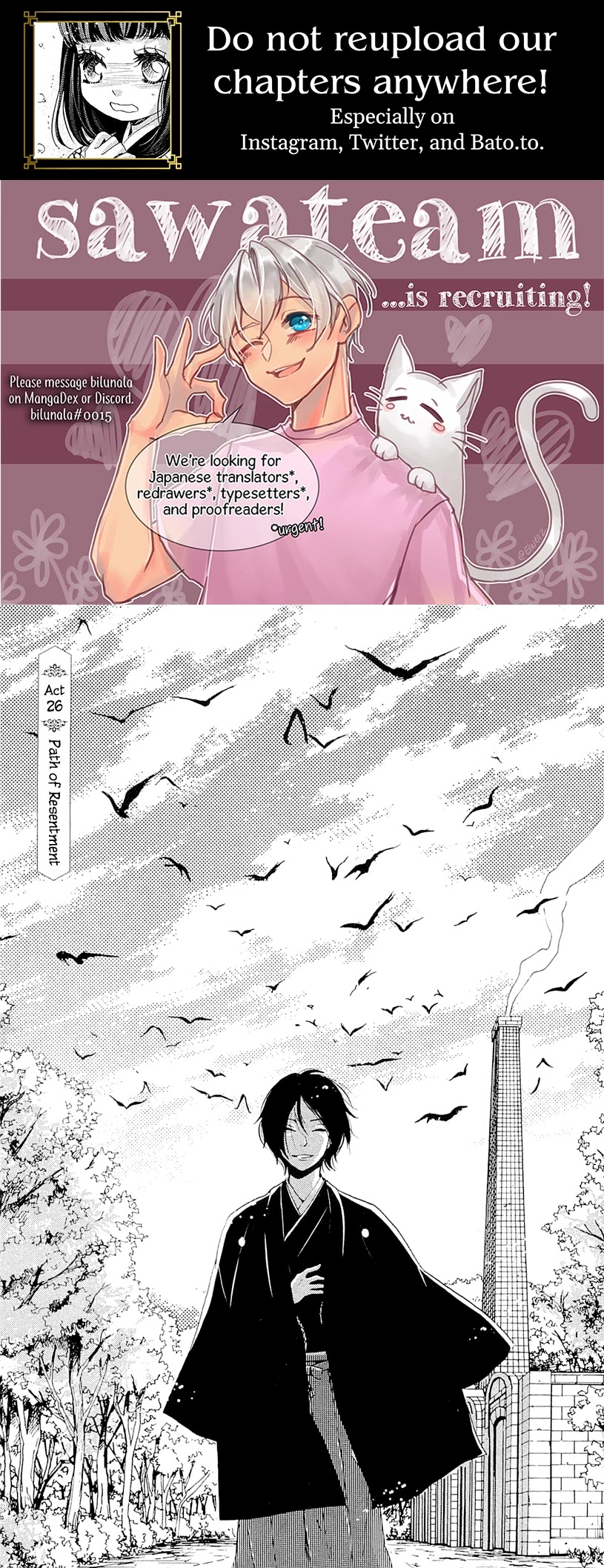 Meiji Hiiro Kitan Chapter 26 page 1 - Chapter 26: Path of Resentment