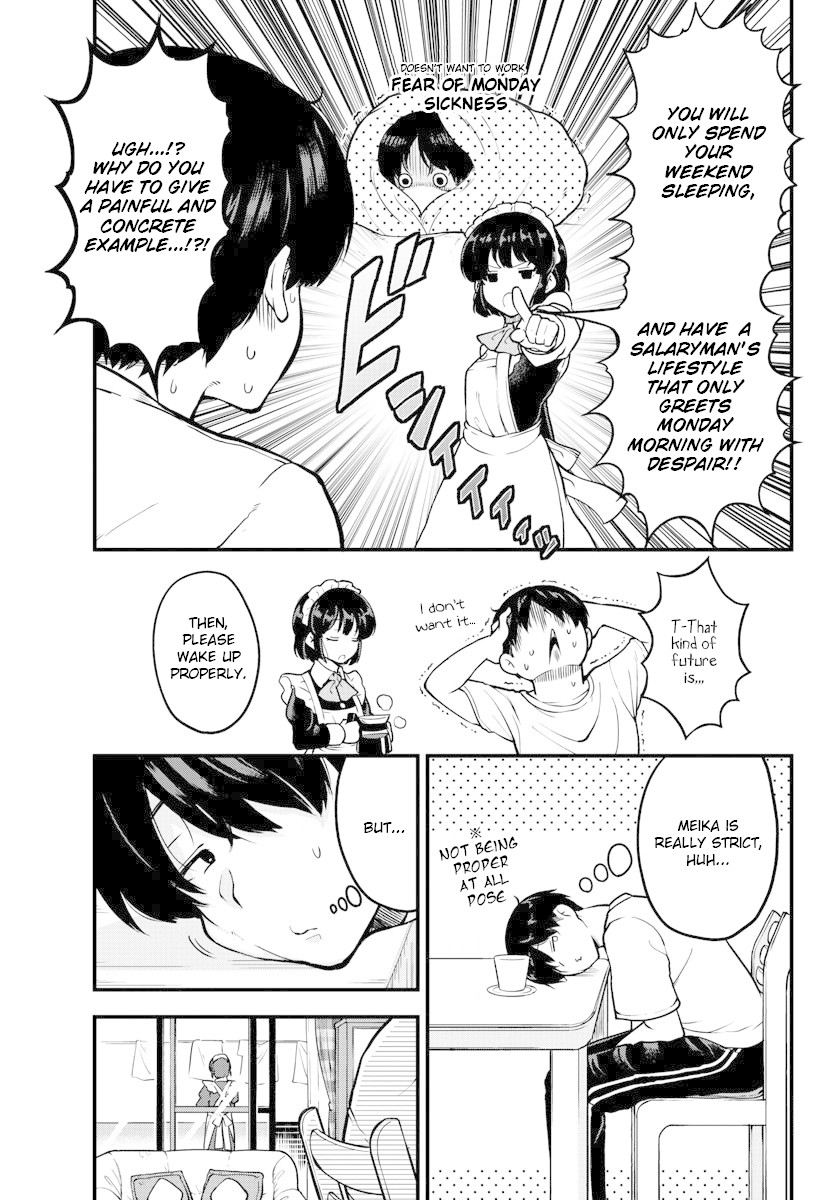 Meika-san Can't Conceal Her Emotions Chapter 1 page 9 - Chapter 1: Meika-san and Omurice