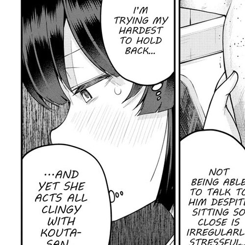 Meika-san Can't Conceal Her Emotions Chapter 101: Meika-san and Jealousy cover
