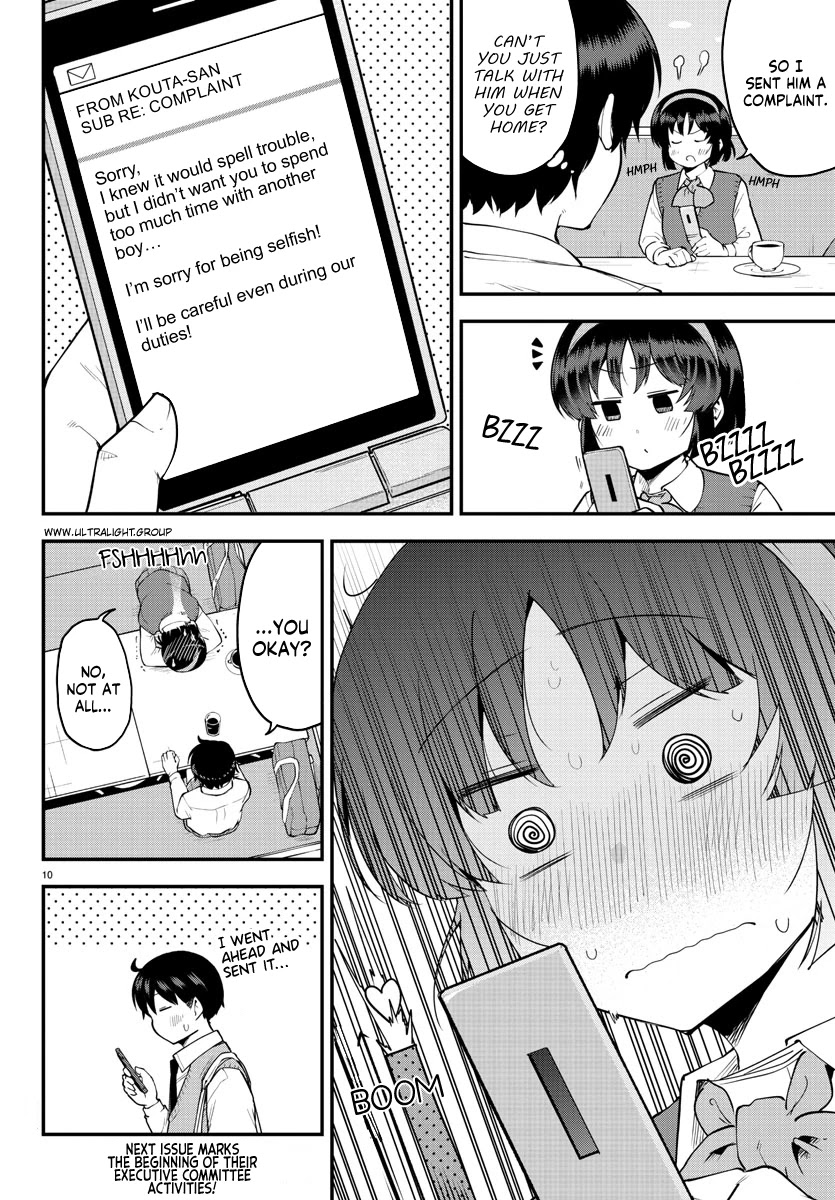 Meika-san Can't Conceal Her Emotions Chapter 103 page 10 - Chapter 103: Meika-san and Ball Games