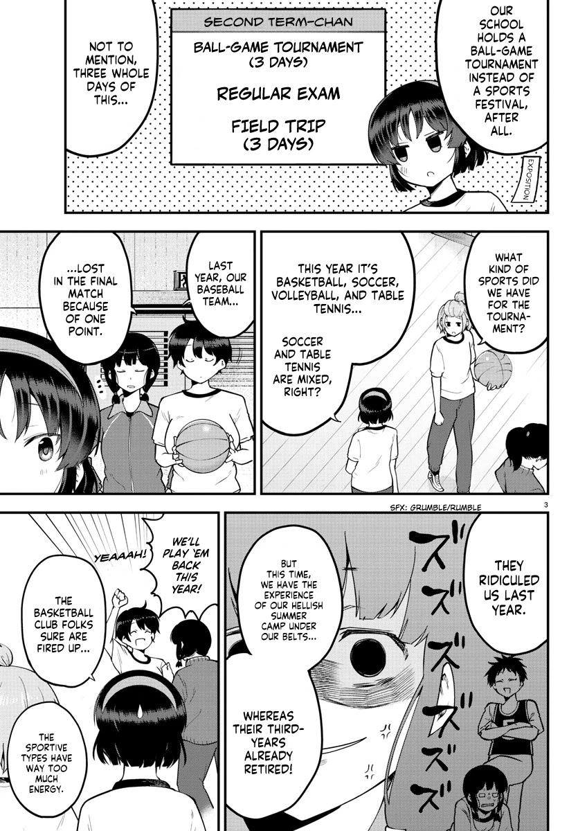 Meika-san Can't Conceal Her Emotions Chapter 103 page 3 - Chapter 103: Meika-san and Ball Games