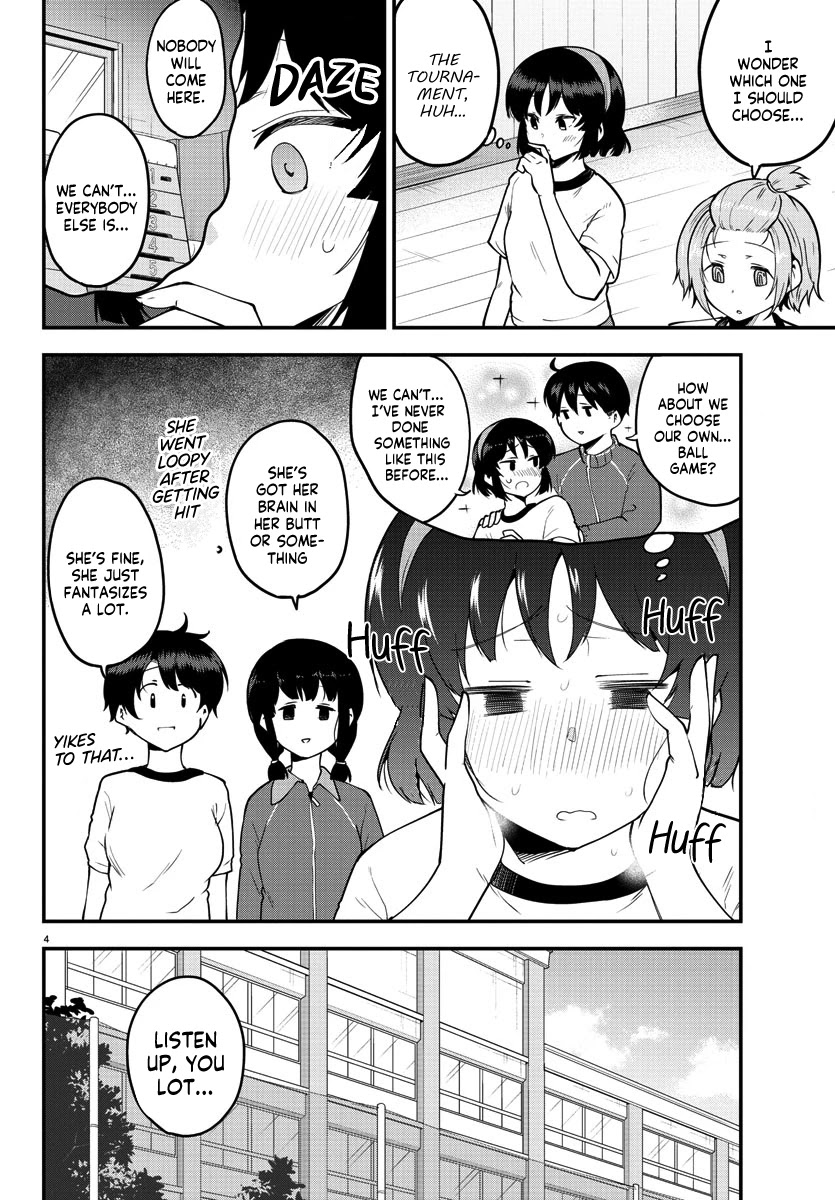 Meika-san Can't Conceal Her Emotions Chapter 103 page 4 - Chapter 103: Meika-san and Ball Games
