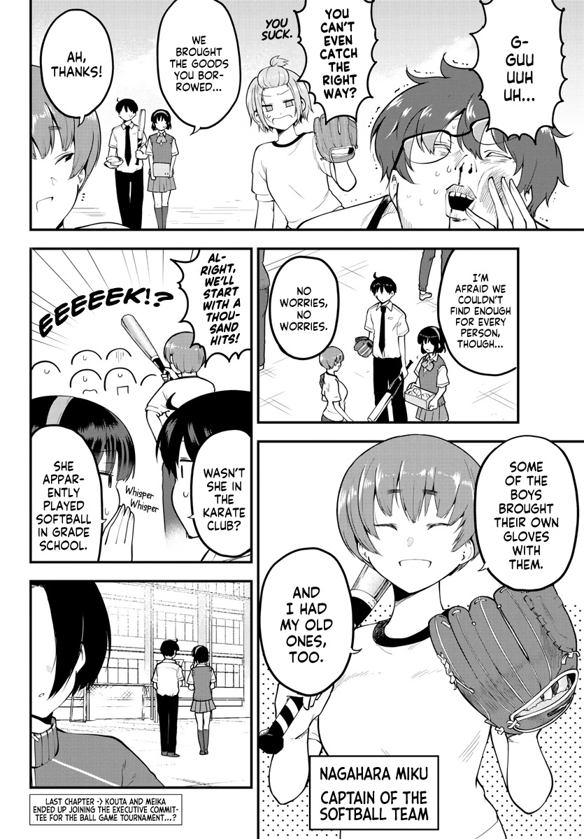 Meika-san Can't Conceal Her Emotions Chapter 104 page 2 - Chapter 104: Meika-san and Ball Games (2)