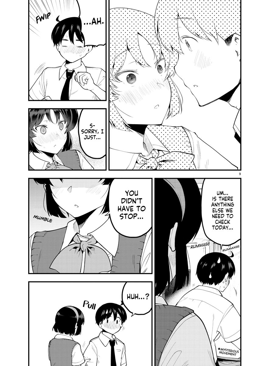 Meika-san Can't Conceal Her Emotions Chapter 104 page 9 - Chapter 104: Meika-san and Ball Games (2)