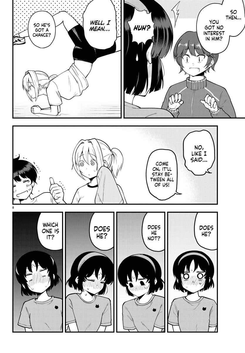 Meika-san Can't Conceal Her Emotions Chapter 105 page 8 - Chapter 105: Meika-san and Stretches