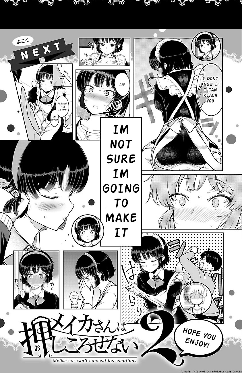 Meika-san Can't Conceal Her Emotions Chapter 11.2 page 4 - Chapter 11.2: Volume 1 Omake