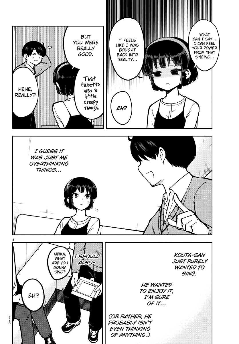 Meika-san Can't Conceal Her Emotions Chapter 11 page 8 - Chapter 11: Meika-san and Karaoke