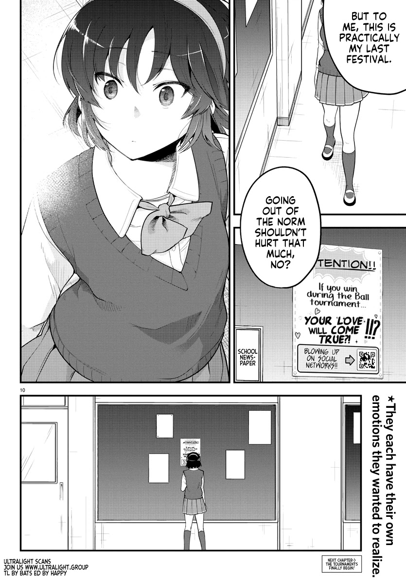 Meika-san Can't Conceal Her Emotions Chapter 110 page 10 - Chapter 110: Ballgames Jinx
