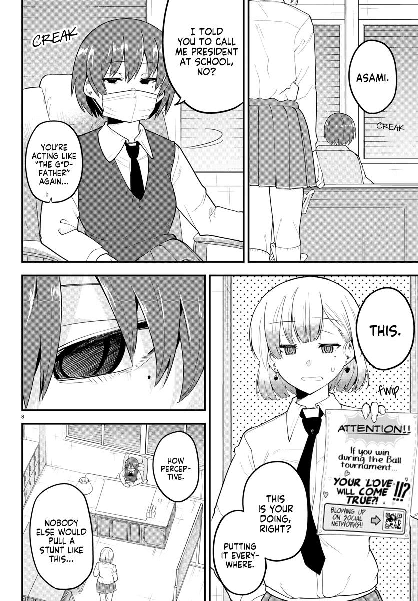 Meika-san Can't Conceal Her Emotions Chapter 110 page 8 - Chapter 110: Ballgames Jinx