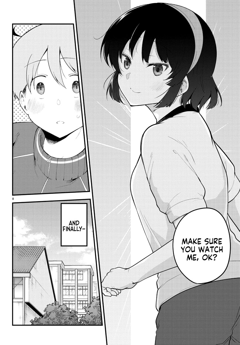 Meika-san Can't Conceal Her Emotions Chapter 112 page 9 - Chapter 112: Meika-san and Ball Games (4)