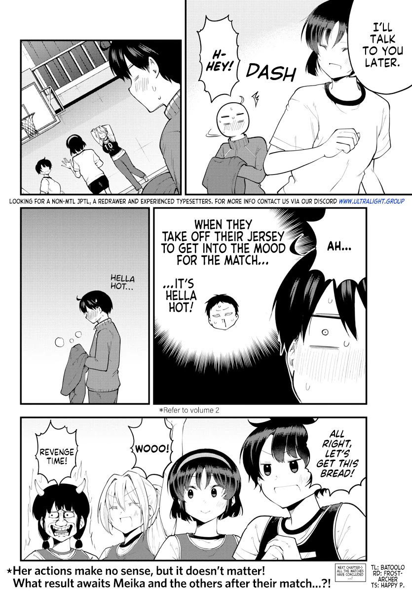 Meika-san Can't Conceal Her Emotions Chapter 113 page 11 - Chapter 113: Meika-san and Ball Games (5)