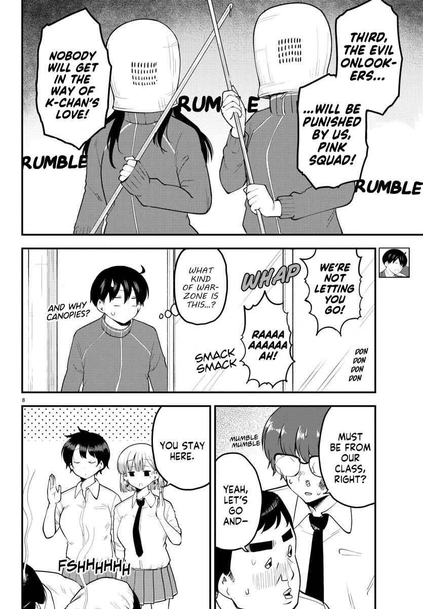 Meika-san Can't Conceal Her Emotions Chapter 114 page 8 - Chapter 114: Meika-san and Ball Games (6)