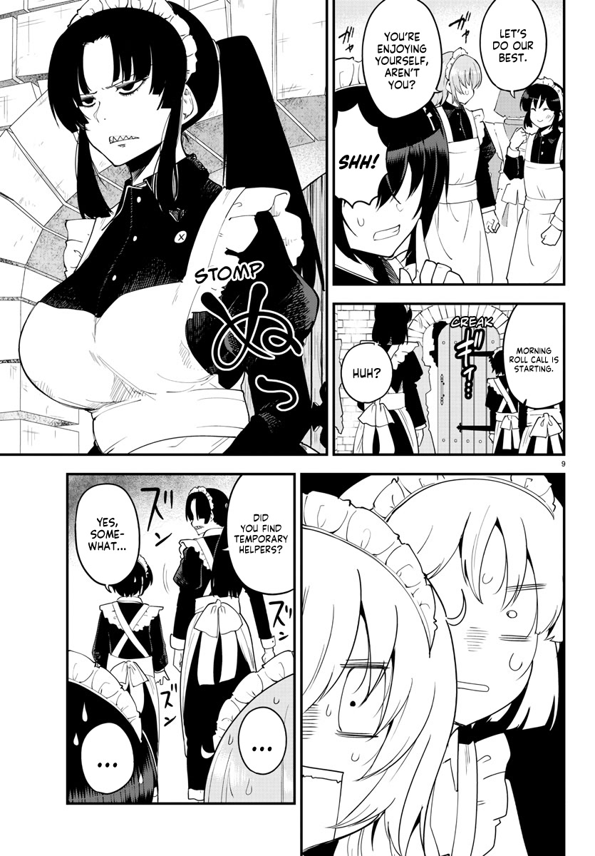 Meika-san Can't Conceal Her Emotions Chapter 119 page 10 - Chapter 119: Meika-san and Temporary Maid Work