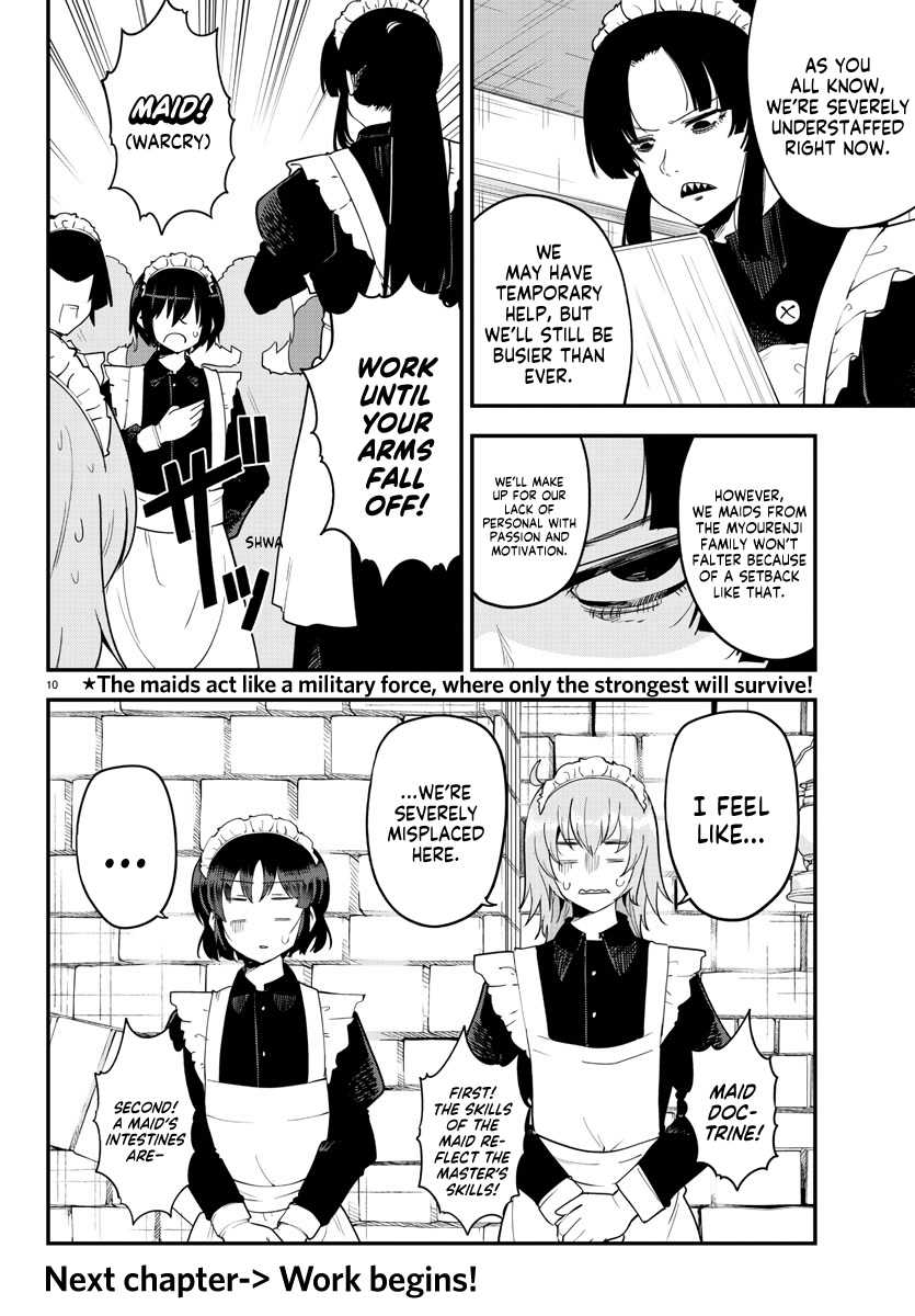 Meika-san Can't Conceal Her Emotions Chapter 119 page 11 - Chapter 119: Meika-san and Temporary Maid Work