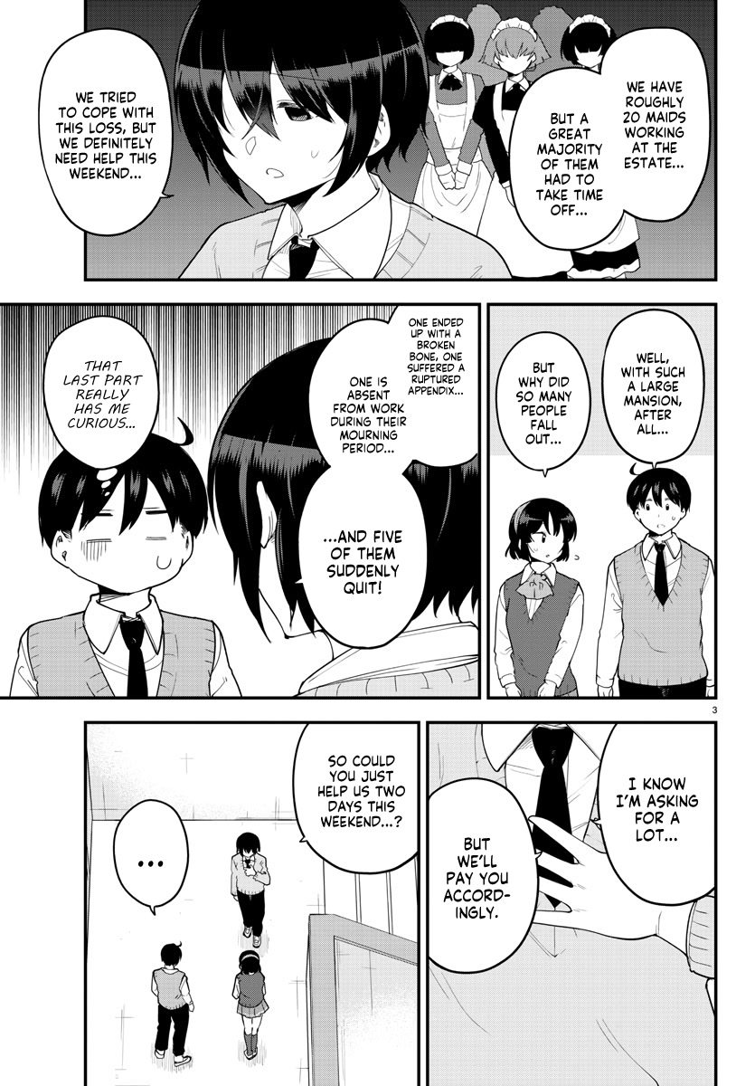 Meika-san Can't Conceal Her Emotions Chapter 119 page 4 - Chapter 119: Meika-san and Temporary Maid Work