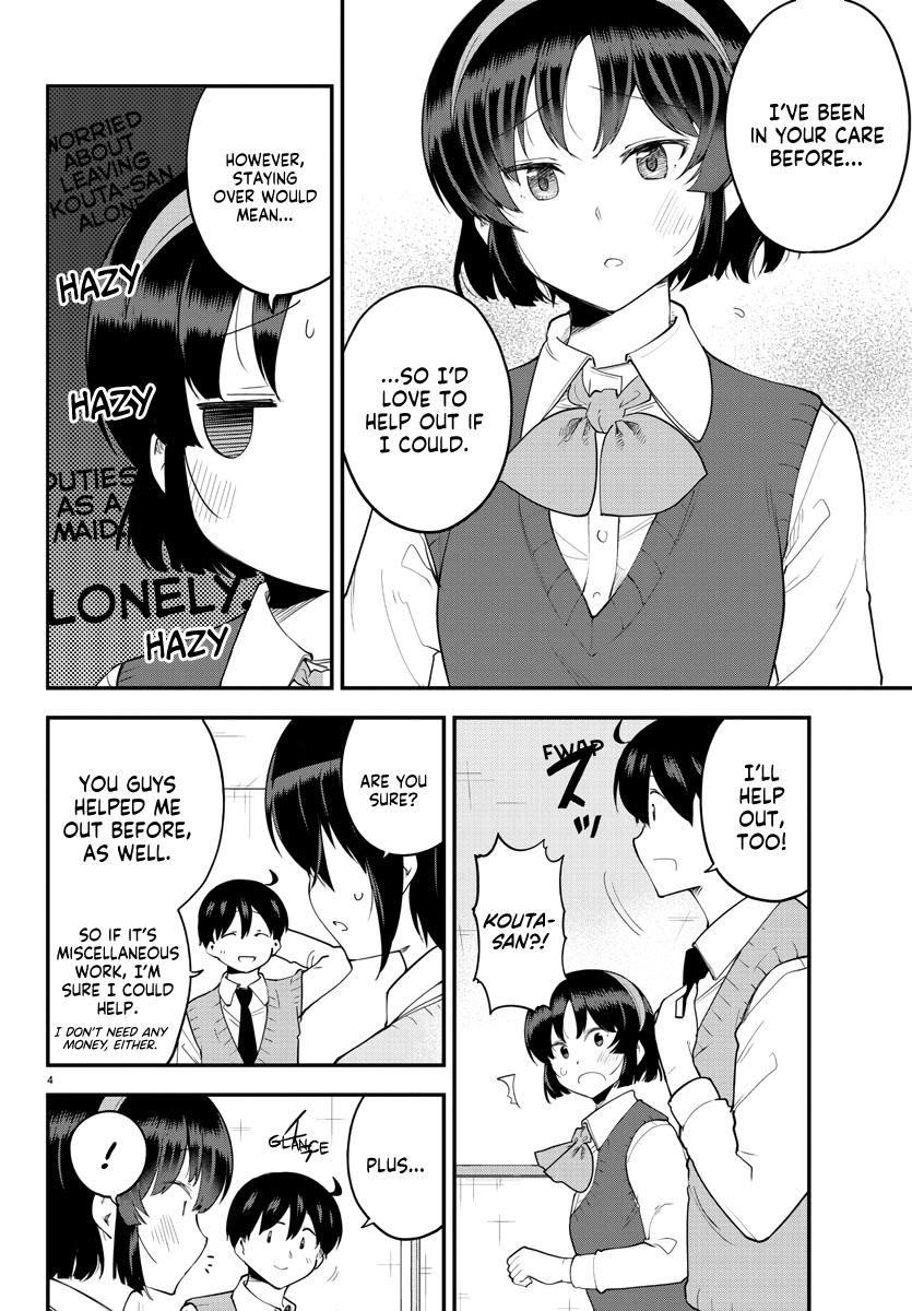 Meika-san Can't Conceal Her Emotions Chapter 119 page 5 - Chapter 119: Meika-san and Temporary Maid Work