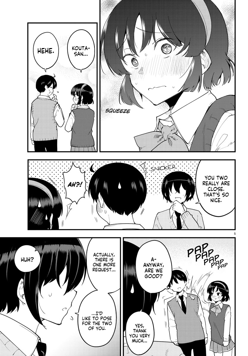 Meika-san Can't Conceal Her Emotions Chapter 119 page 6 - Chapter 119: Meika-san and Temporary Maid Work