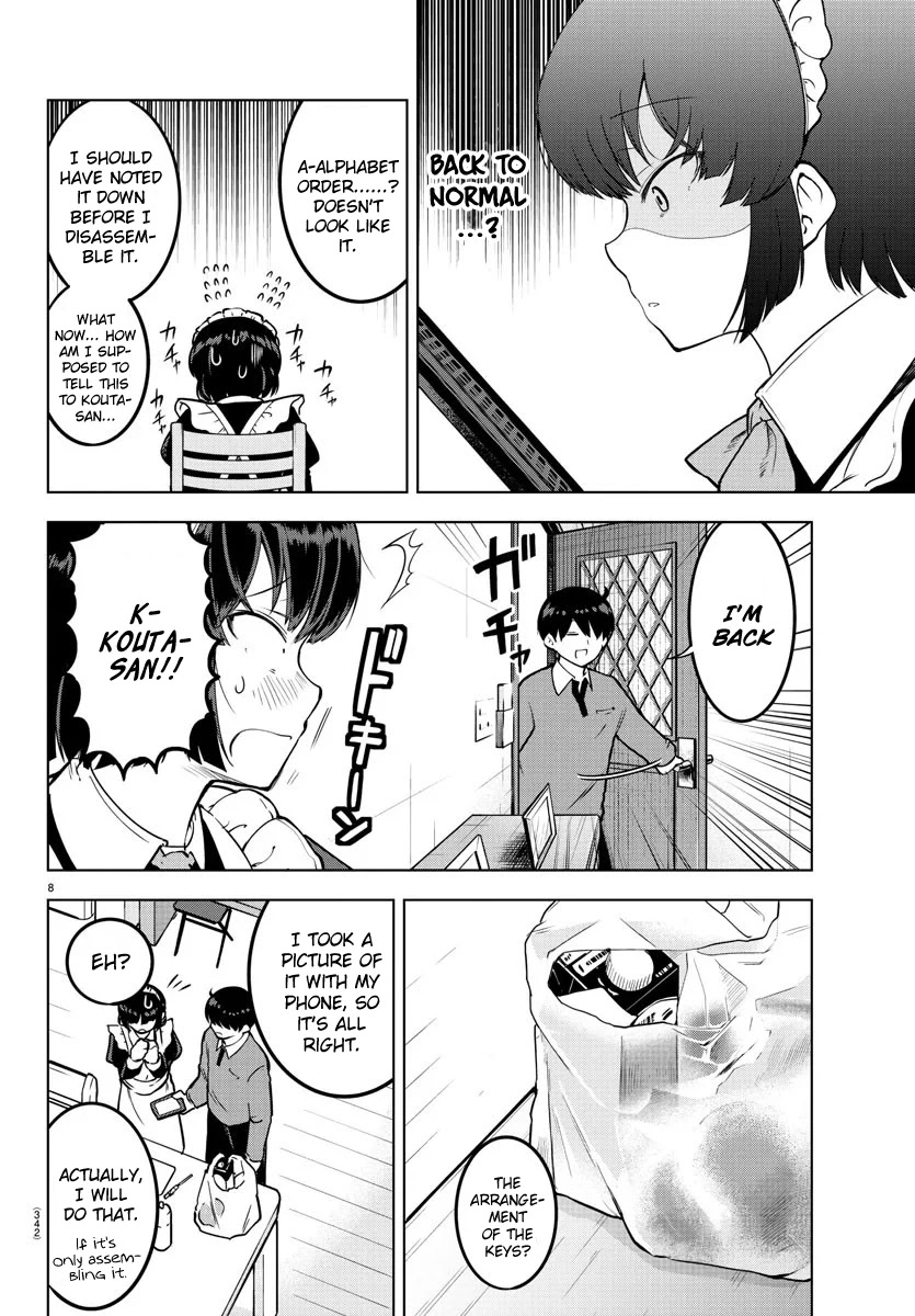 Meika-san Can't Conceal Her Emotions Chapter 12 page 8 - Chapter 12: Meika-san and Cleaning