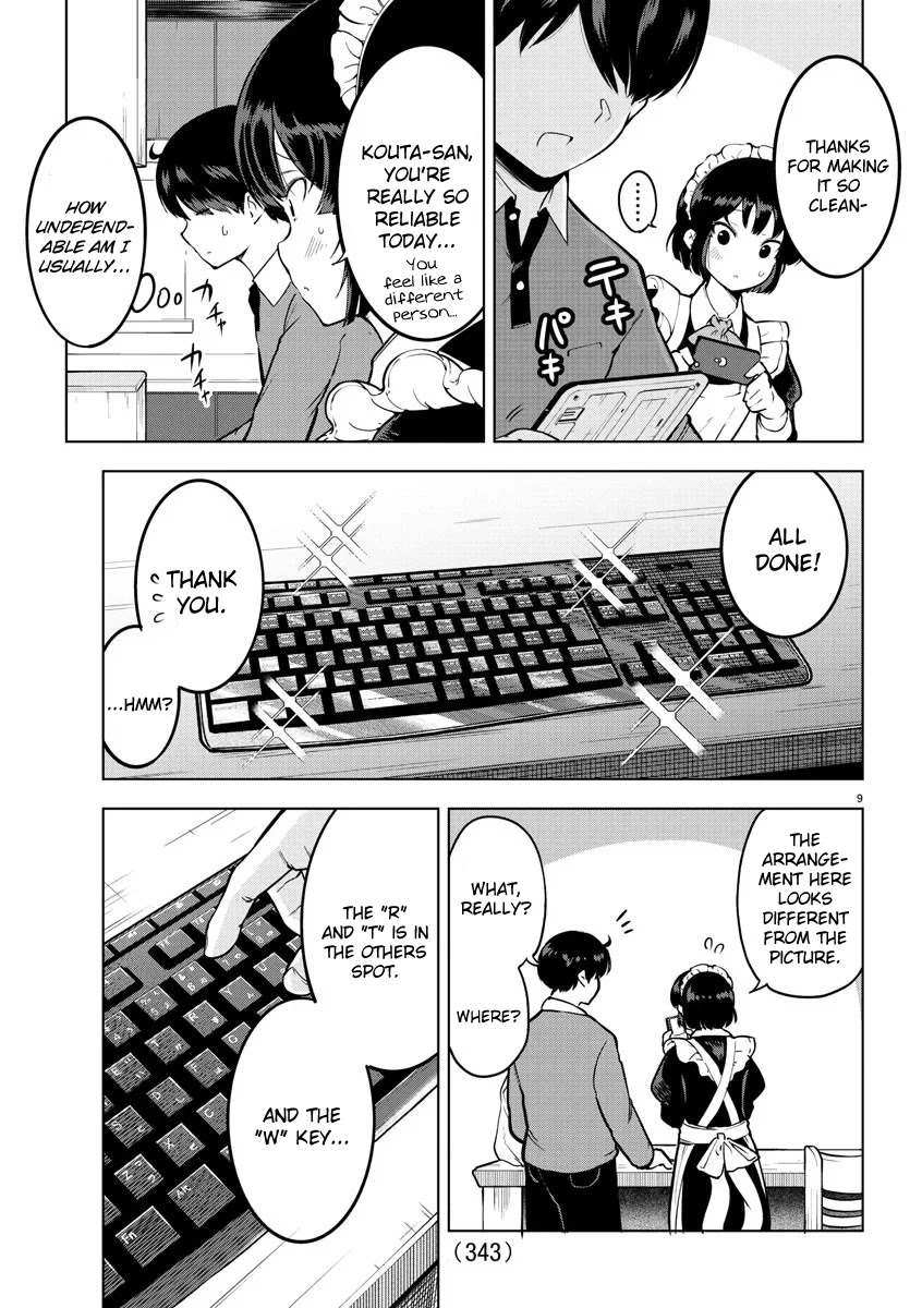 Meika-san Can't Conceal Her Emotions Chapter 12 page 9 - Chapter 12: Meika-san and Cleaning