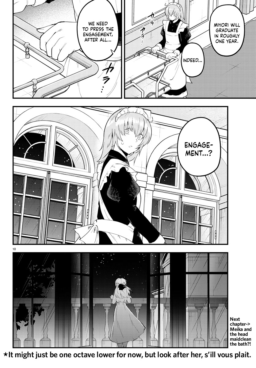 Meika-san Can't Conceal Her Emotions Chapter 120 page 10 - Chapter 120: Meika-san and Temporary Maid Work (2)