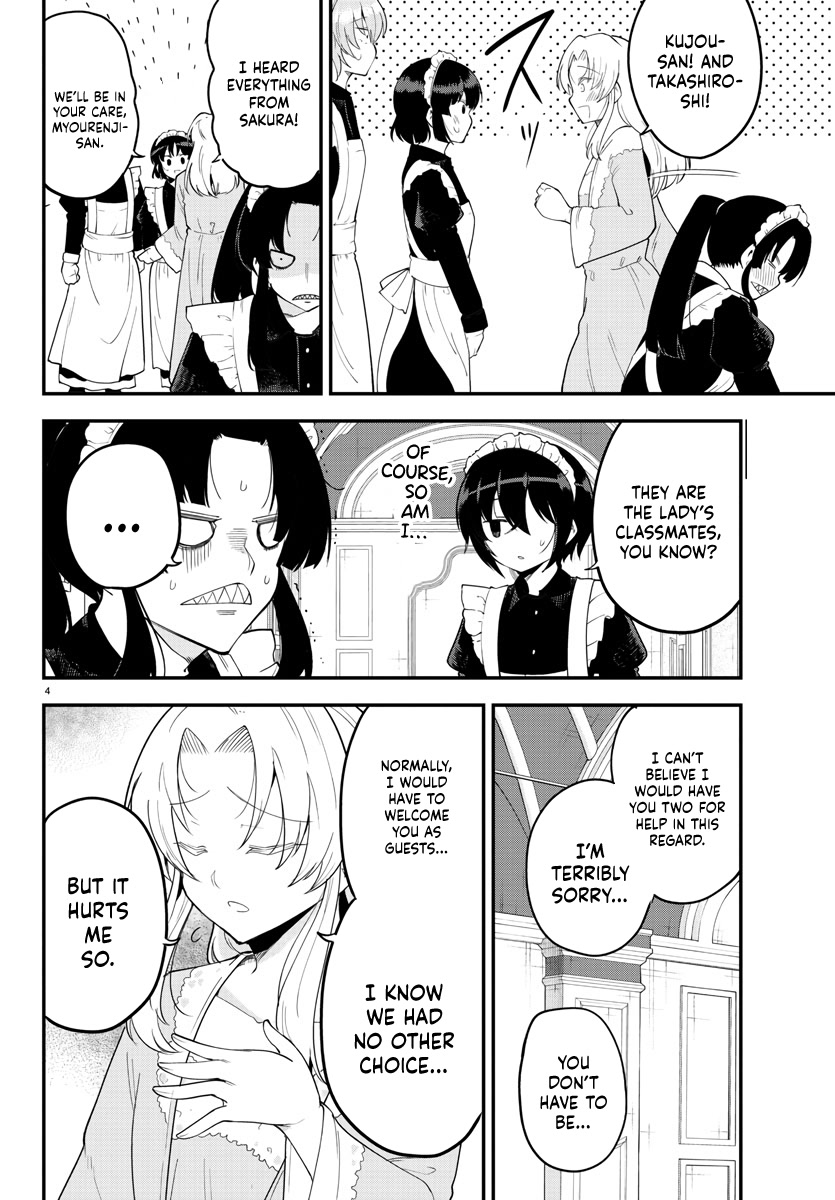 Meika-san Can't Conceal Her Emotions Chapter 120 page 4 - Chapter 120: Meika-san and Temporary Maid Work (2)
